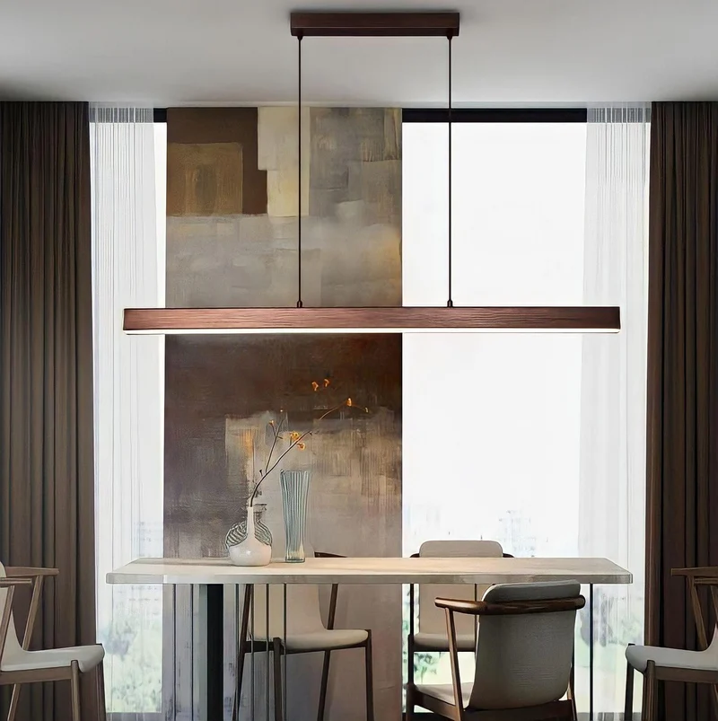Lumera Modern LED Pendant Light for Dining Tables Aluminum by Euroselle