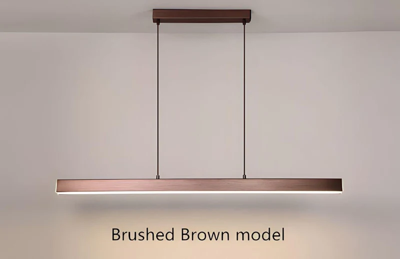 Lumera Modern LED Pendant Light for Dining Tables Aluminum by Euroselle