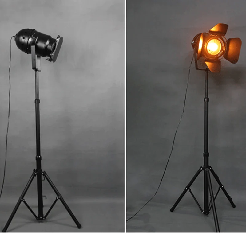 Euroselle Reflector Floor Lamp In Industrial Style