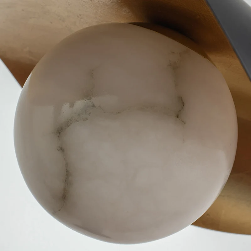 Euroselle Spanish Marble Hanging Lamp for Living Rooms and Dining Areas