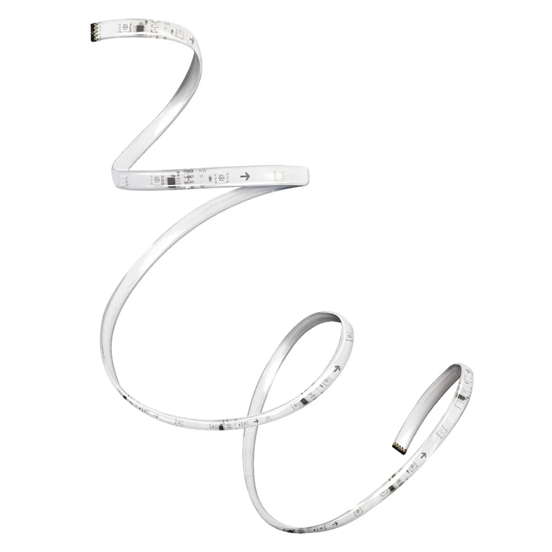 LEDVANCE FLEX 5M LED-Streifen RC, weiß, 14W, 900lm, warmweißes Licht, integrierter Sound-Receiver, RGB-Farbsensor, Fernbedienung, lange Lebensdauer, einfache Montage, Schutzklasse IP20