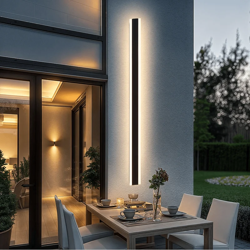 Vrimlo Outdoor LED Wall Lamp Aluminum Exterior Light Euroselle