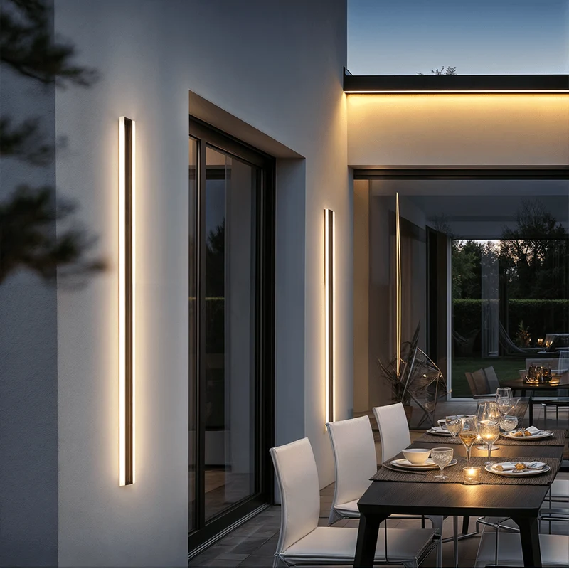 Vrimlo Outdoor LED Wall Lamp Aluminum Exterior Light Euroselle
