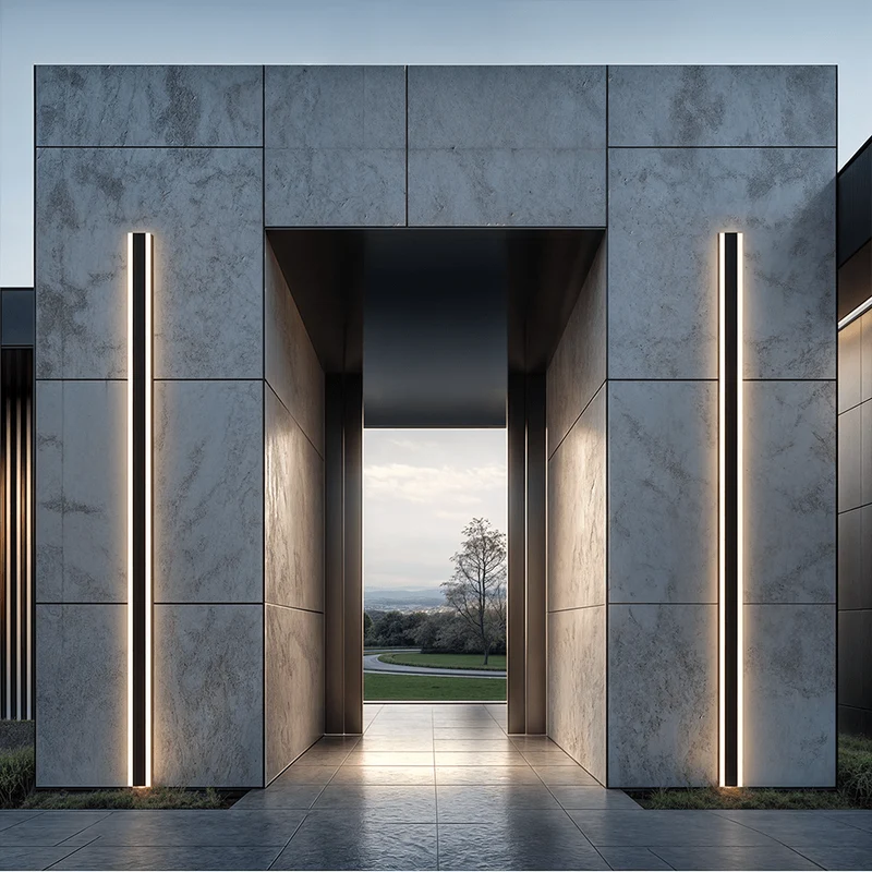 Vrimlo Outdoor LED Wall Lamp Aluminum Exterior Light Euroselle