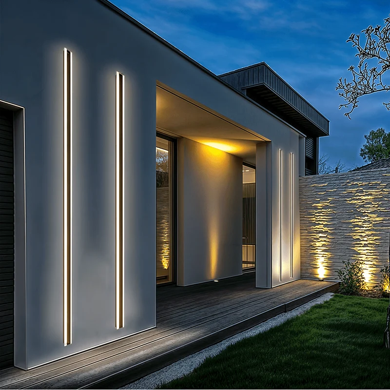 Vrimlo Outdoor LED Wall Lamp Aluminum Exterior Light Euroselle