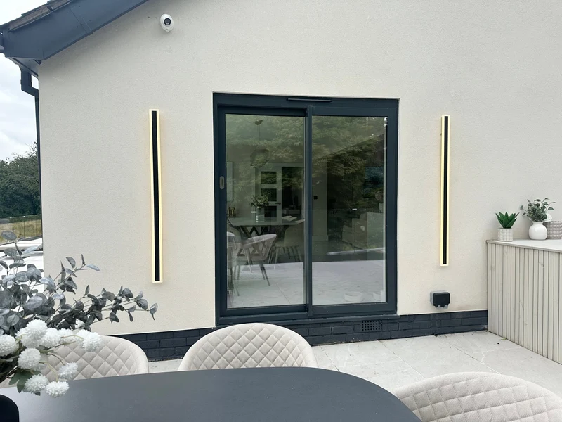 Vrimlo Outdoor LED Wall Lamp Aluminum Exterior Light Euroselle