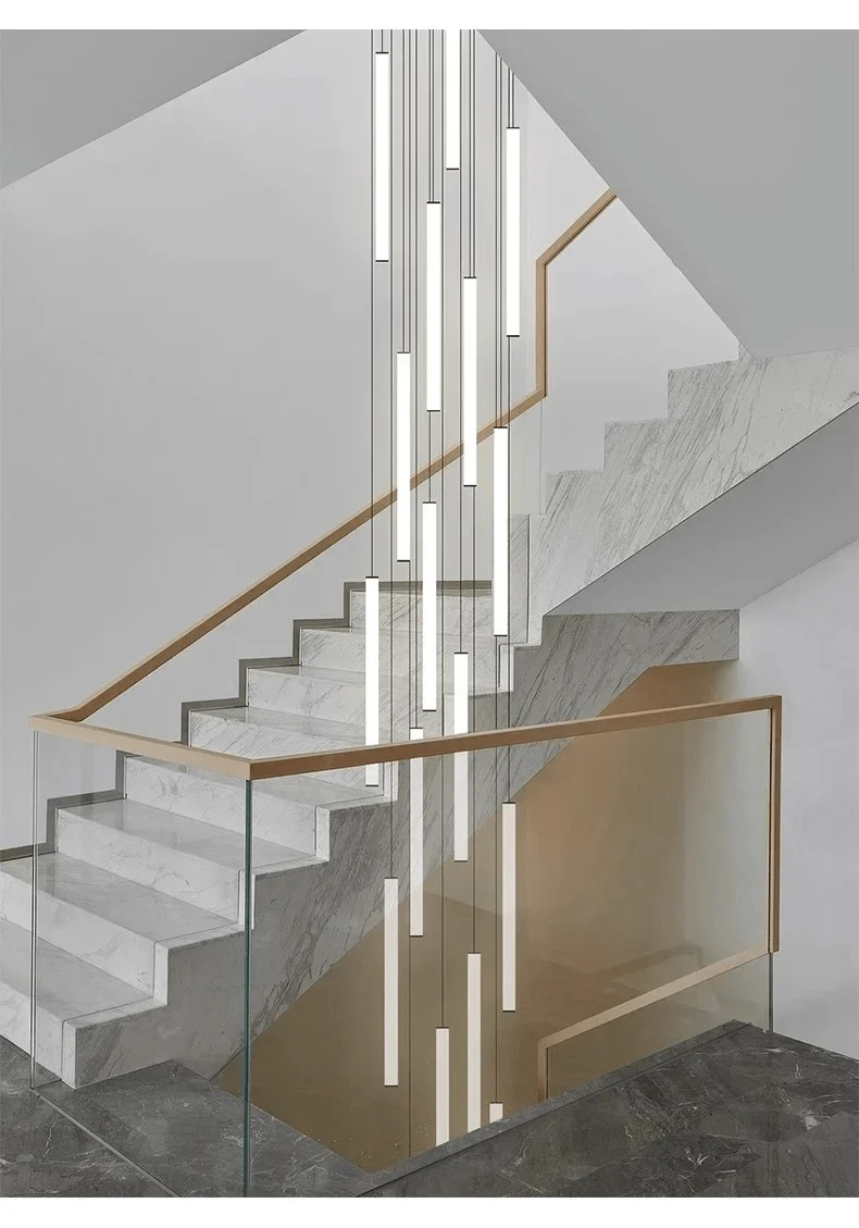 Lysandre Elegant Spiral Pendant Light For Grand Staircases By Euroselle