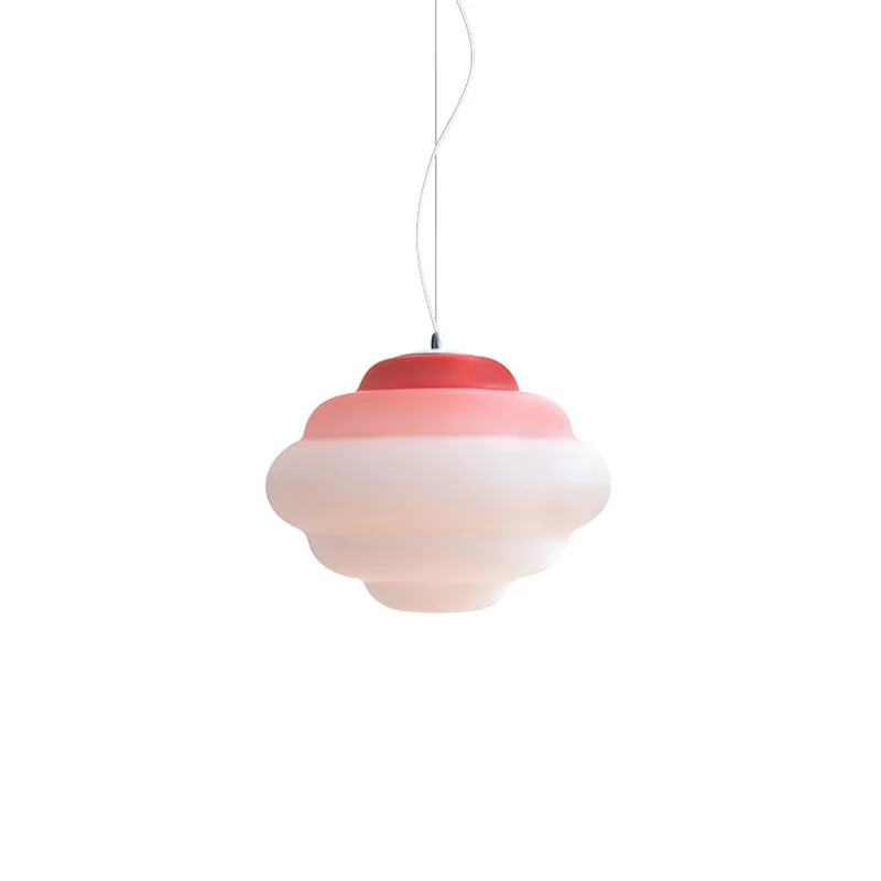 Aurielle Cloud Gradient Matte Glass Pendant Light Series Euroselle