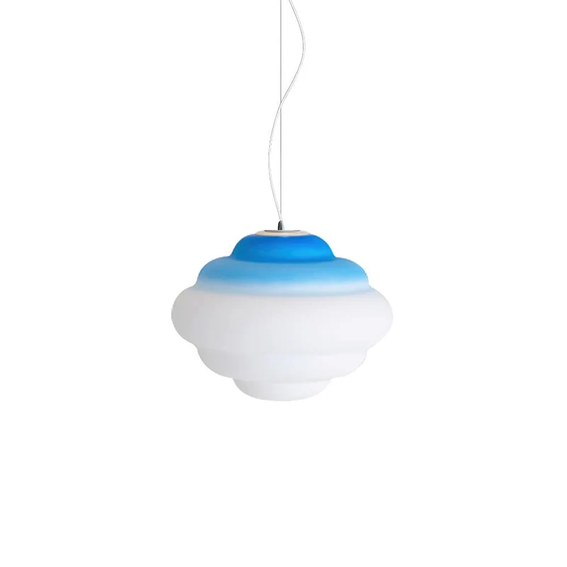 Aurielle Cloud Gradient Matte Glass Pendant Light Series Euroselle