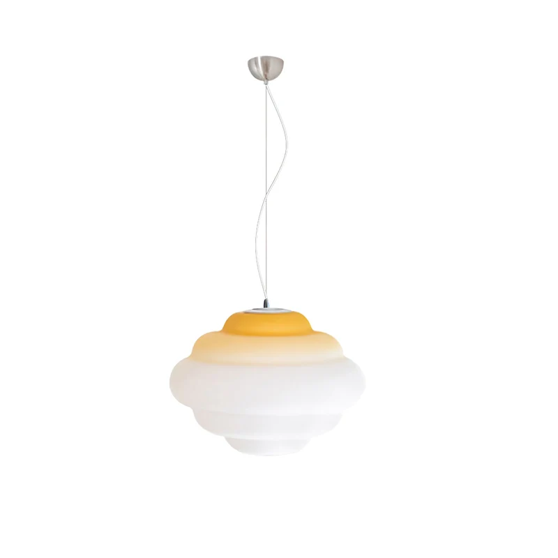 Aurielle Cloud Gradient Matte Glass Pendant Light Series Euroselle