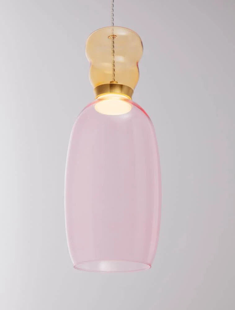 Pluma LED Pendelleuchte Ø 15cm 3000K Mehrfarbig