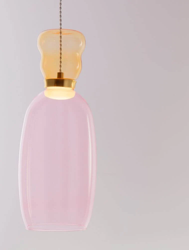 Pluma LED Pendelleuchte Ø 15cm 3000K Mehrfarbig