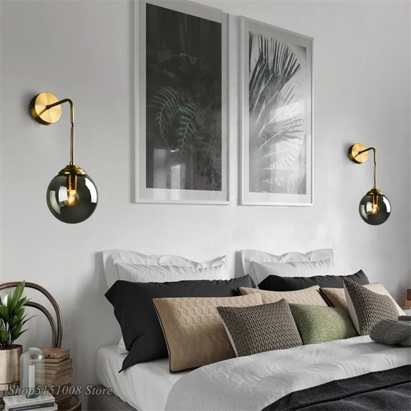 ClearVue Nordic Glass Wall Lamps For Modern Home Lighting