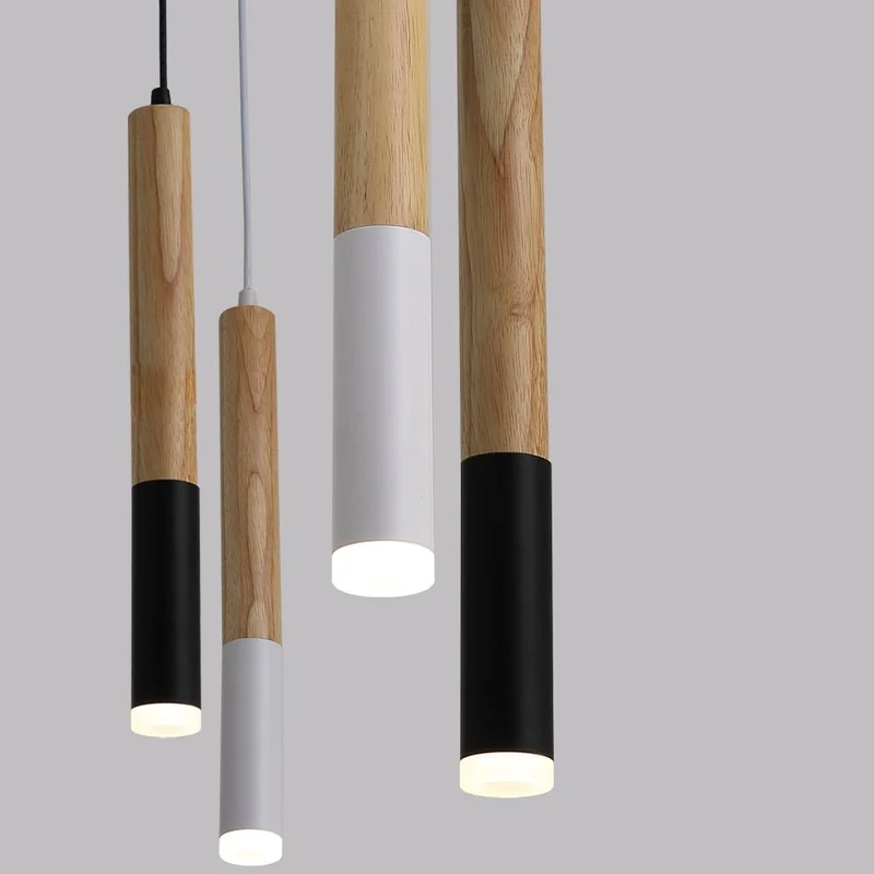 Euroselle Wood LED Pendant Light For Ceiling And Living Rooms