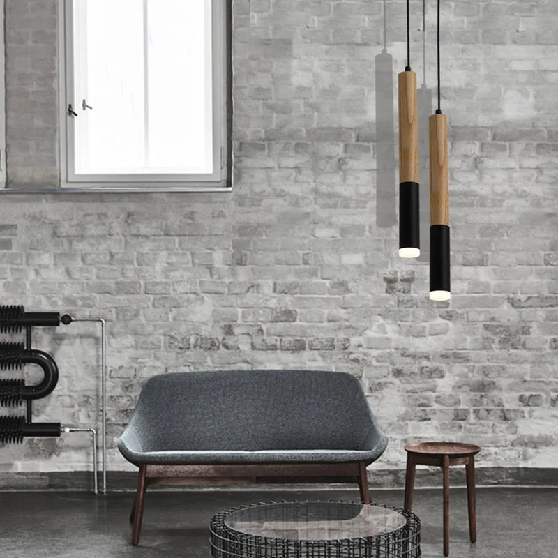 Euroselle Wood LED Pendant Light For Ceiling And Living Rooms