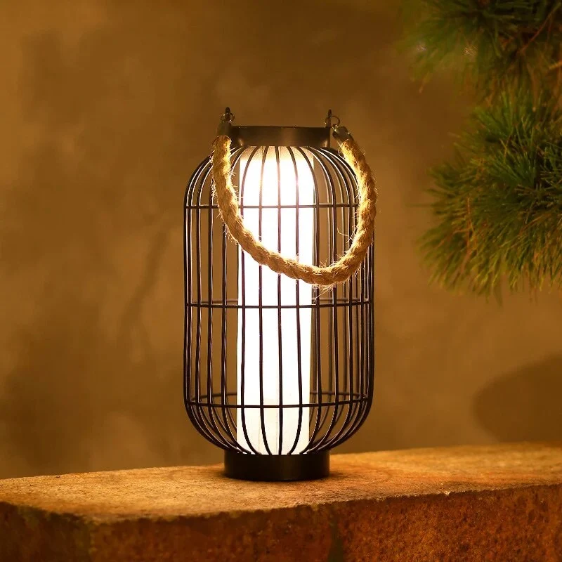 Emulanceglo Solar Powered LED Lamp For Outdoor Courtyard Euroselle