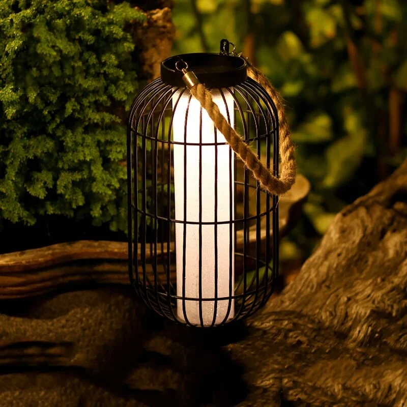 Emulanceglo Solar Powered LED Lamp For Outdoor Courtyard Euroselle