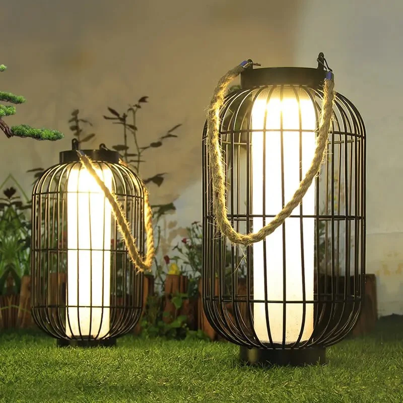 Emulanceglo Solar Powered LED Lamp For Outdoor Courtyard Euroselle