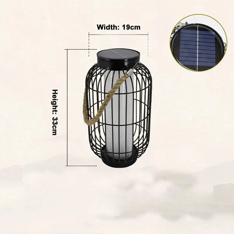 Emulanceglo Solar Powered LED Lamp For Outdoor Courtyard Euroselle