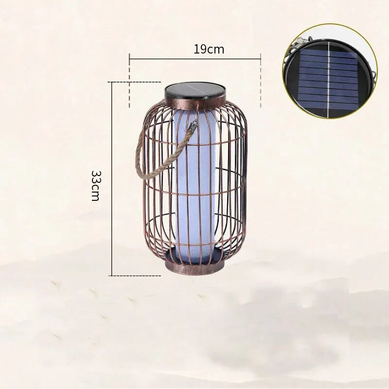 Emulanceglo Solar Powered LED Lamp For Outdoor Courtyard Euroselle