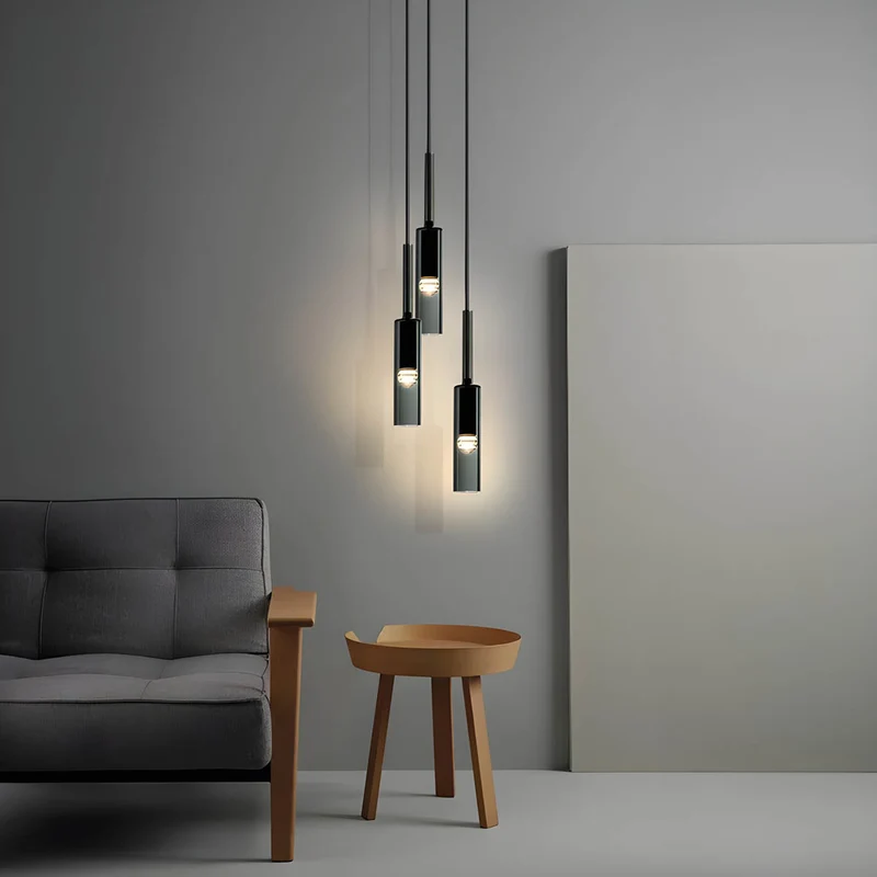 Euroselle Marquea Nordic Glass Pendant Light With Integrated LED