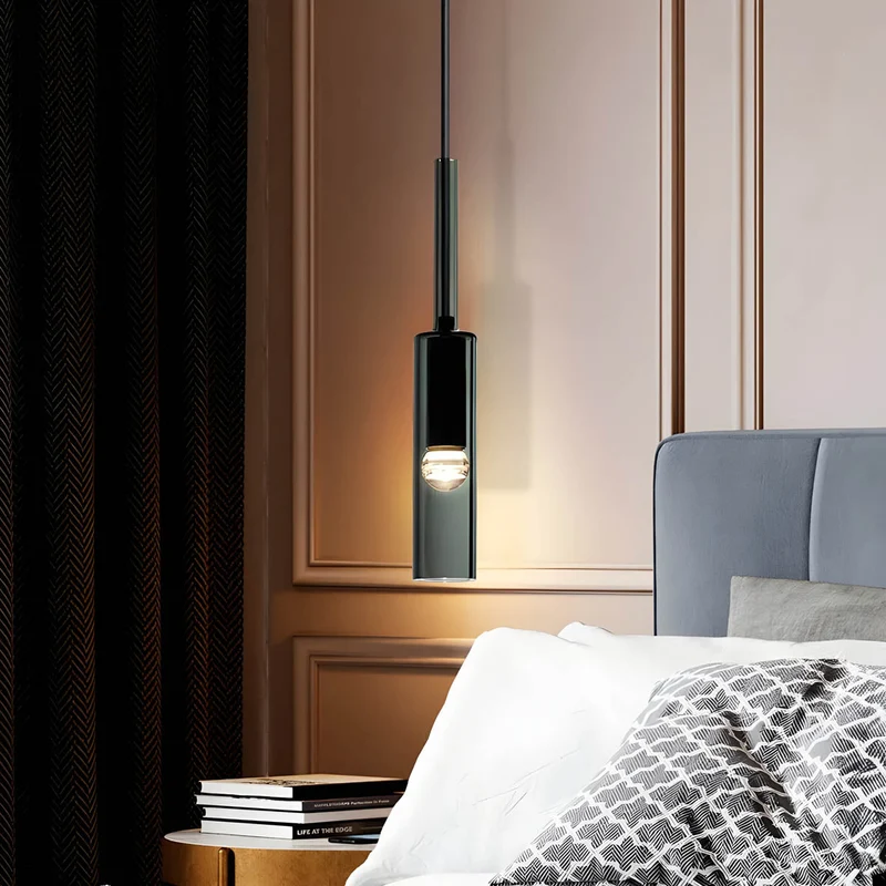Euroselle Marquea Nordic Glass Pendant Light With Integrated LED