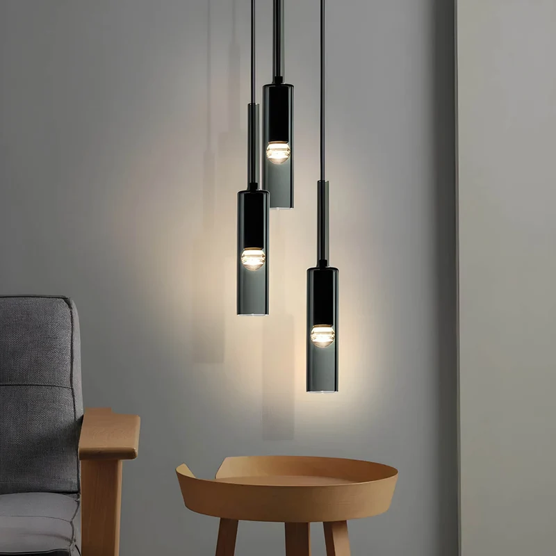 Euroselle Marquea Nordic Glass Pendant Light With Integrated LED