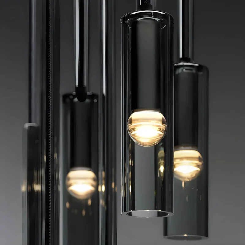 Euroselle Marquea Nordic Glass Pendant Light With Integrated LED