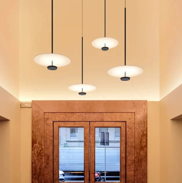Aureon Minimalist Floating Ring Pendant Lamp for Home by Euroselle