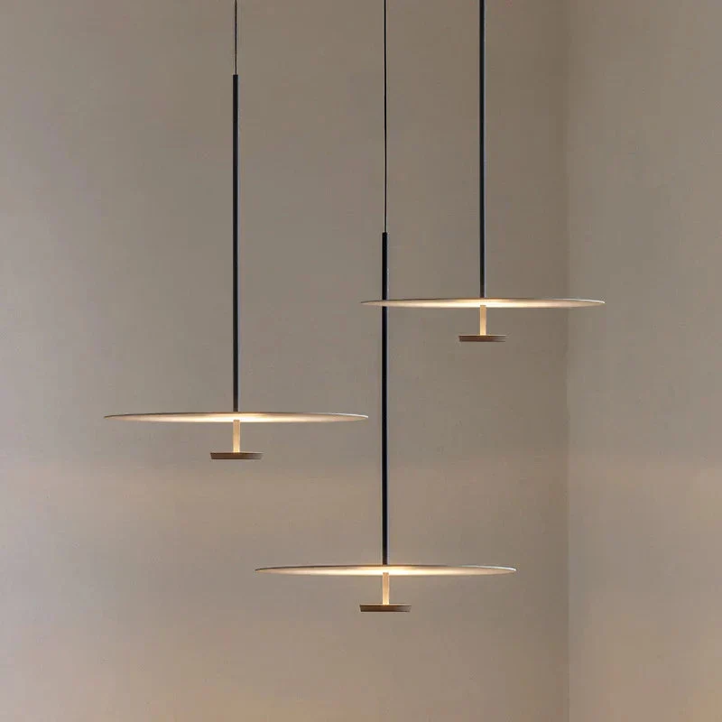 Aureon Minimalist Floating Ring Pendant Lamp for Home by Euroselle