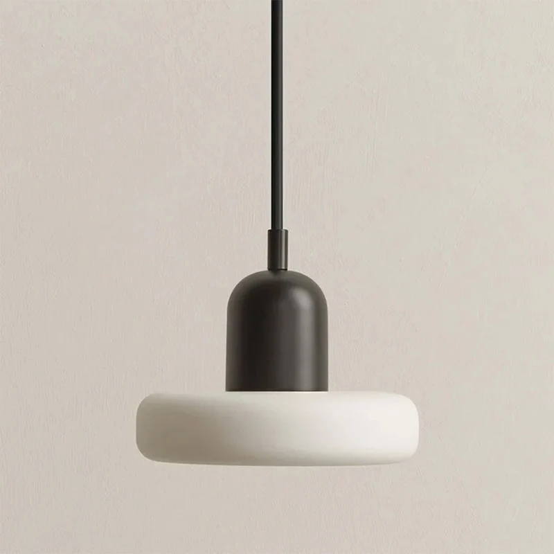 Nordell Scandinavian Metal And Glass Pendant Lamp Modern Euroselle