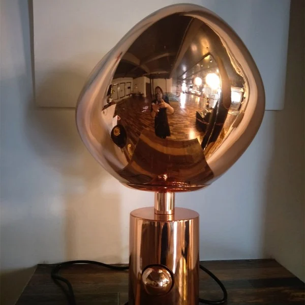 Melt Table Lamp Euroselle Modern Melting Design With Ambient Light