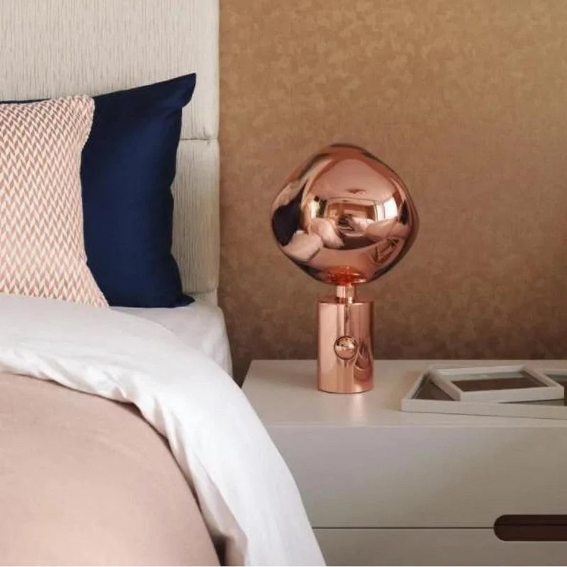 Melt Table Lamp Euroselle Modern Melting Design With Ambient Light