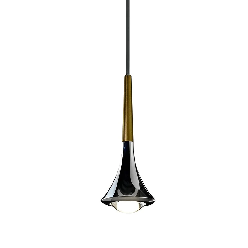 Solvane Nordic Drop Pendant Light, Metal, Warm 3000K, IP40 Euroselle