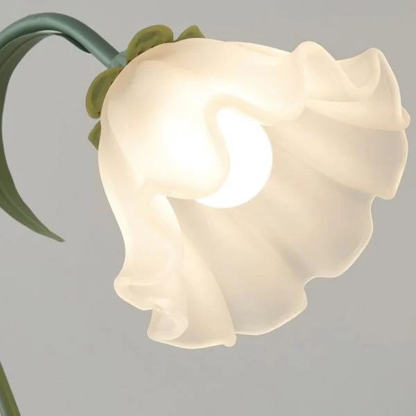 Euroselle Vintage Flower Table Lamp With Adjustable Arm