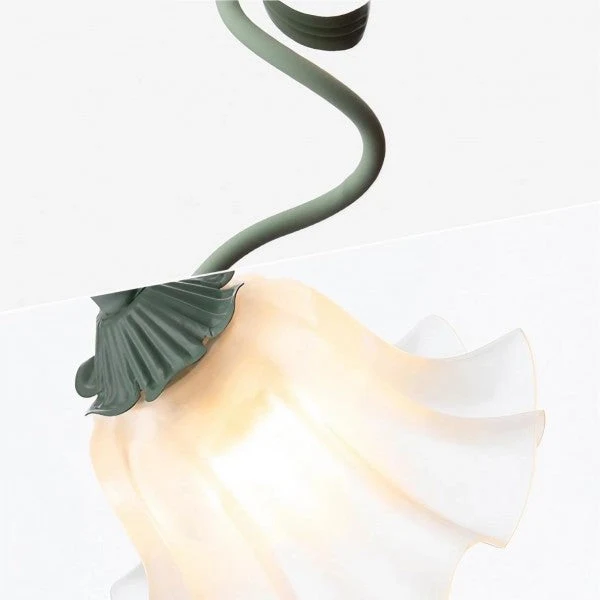 Euroselle Vintage Flower Table Lamp With Adjustable Arm