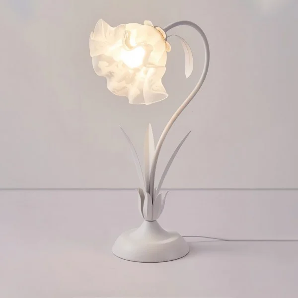Euroselle Vintage Flower Table Lamp With Adjustable Arm