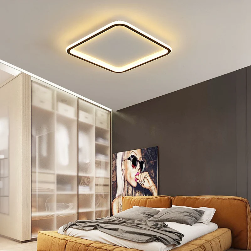 Aurorasquare Geometric Square Pendant LED Light Euroselle
