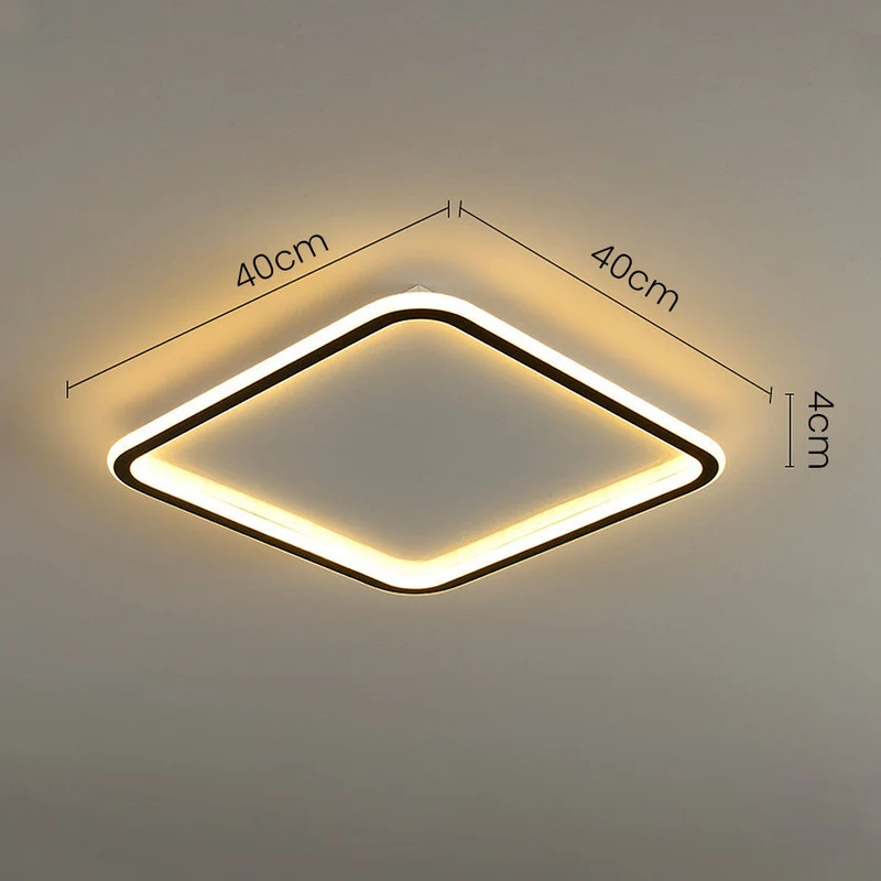 Aurorasquare Geometric Square Pendant LED Light Euroselle