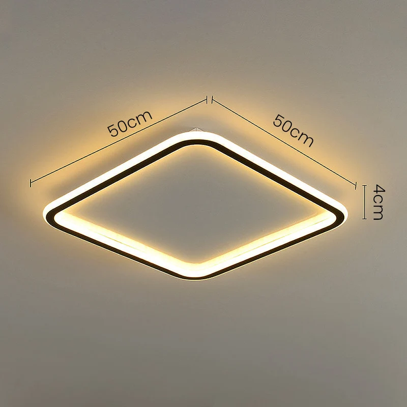 Aurorasquare Geometric Square Pendant LED Light Euroselle