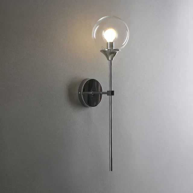 GlimmerNord Scandinavian Modern Glass Wall Lamp Euroselle