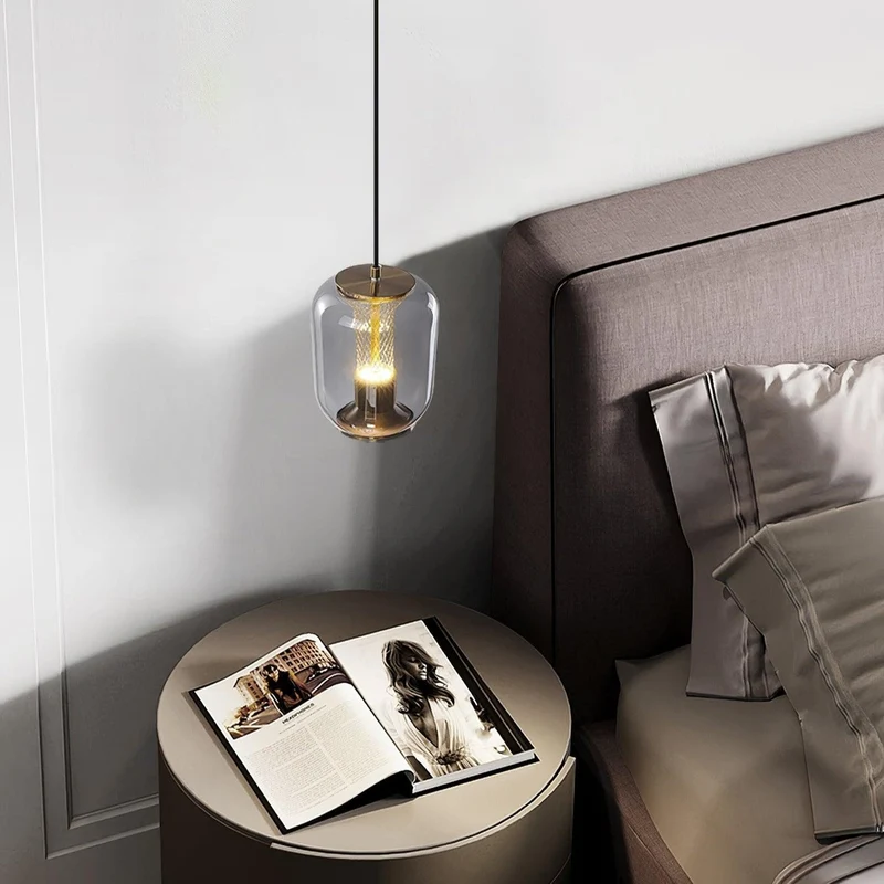 Rowan Glass Pendant Lights From Euroselle For Modern Home Interiors