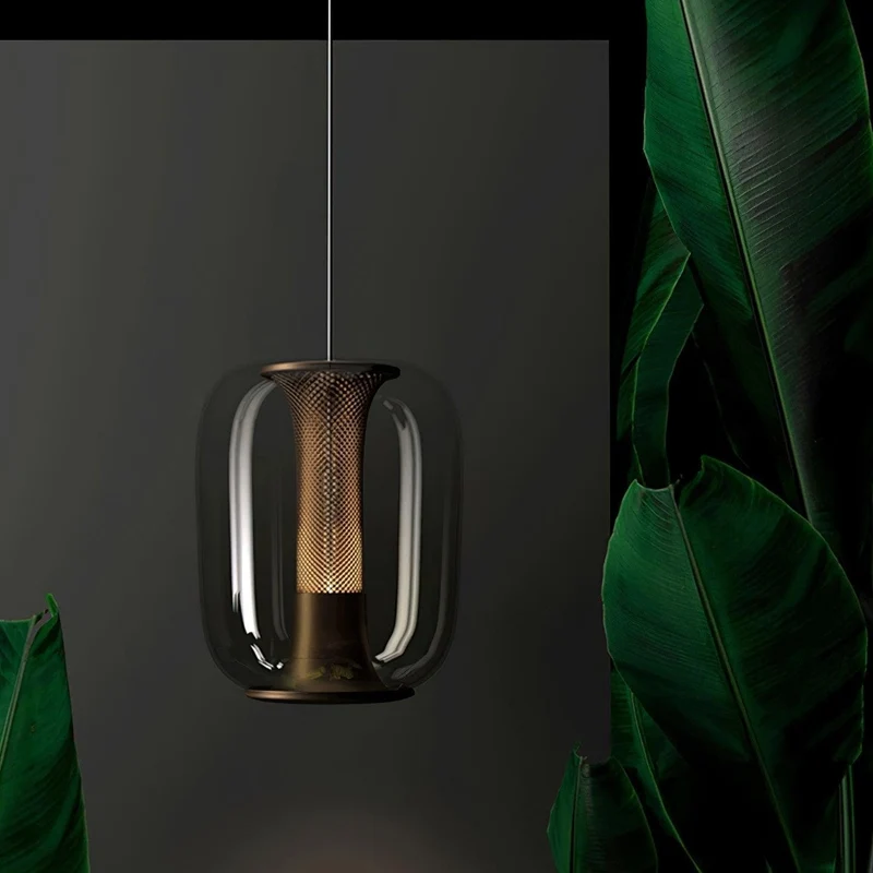 Rowan Glass Pendant Lights From Euroselle For Modern Home Interiors