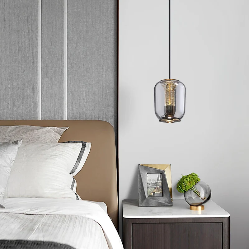 Rowan Glass Pendant Lights From Euroselle For Modern Home Interiors
