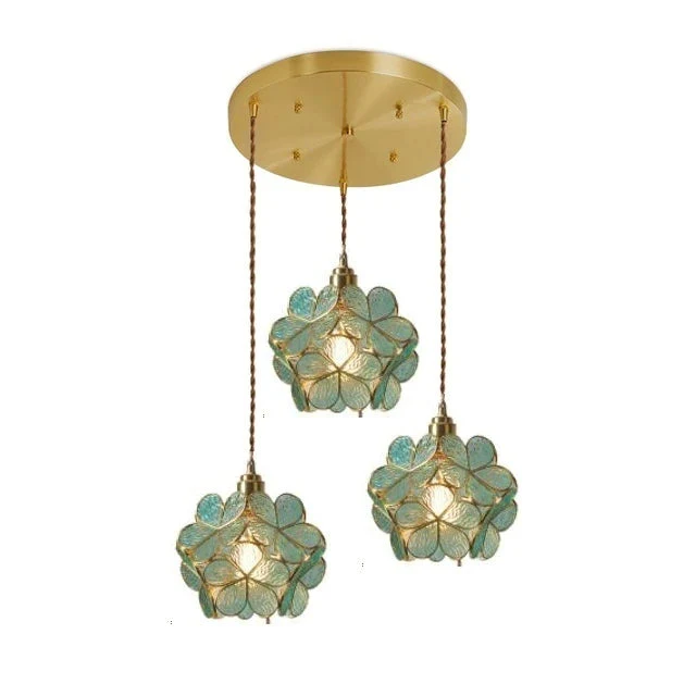Petale Glass Pendant Light By Lirene Vintage Modern Euroselle