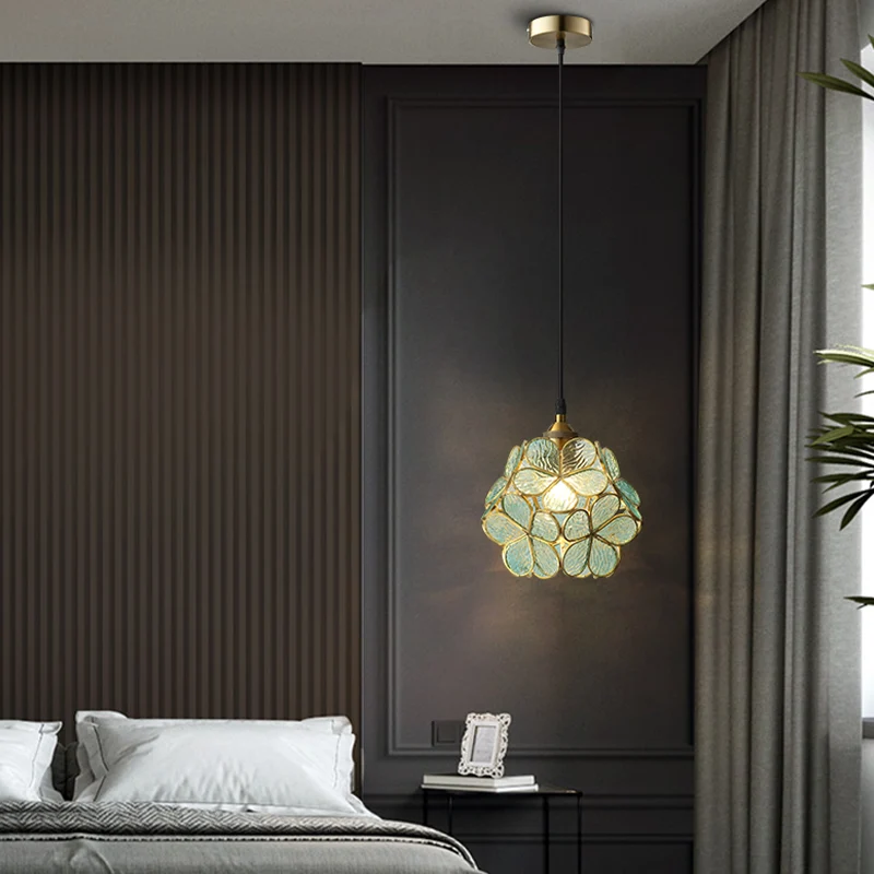 Petale Glass Pendant Light By Lirene Vintage Modern Euroselle