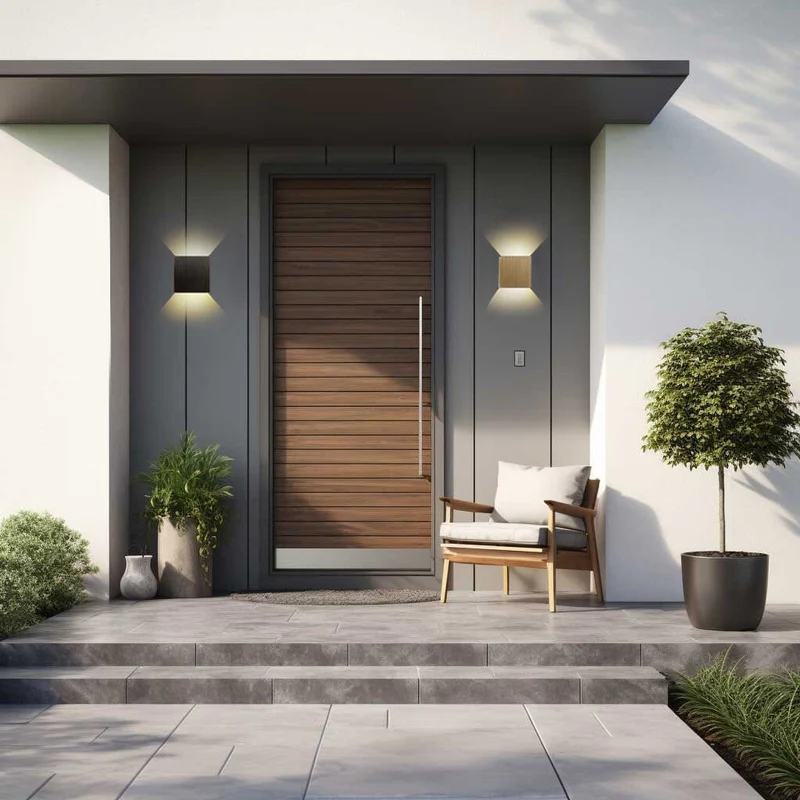 Arnold Cube Indoor and Outdoor Wall Lamps Euroselle