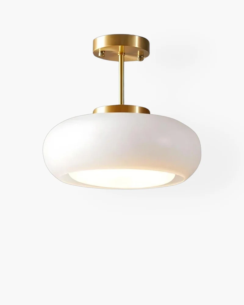 Aurelin Inspired Gold Iron Glass Pendant Light By Elorin Euroselle