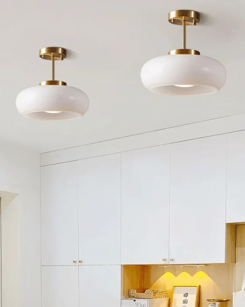 Aurelin Inspired Gold Iron Glass Pendant Light By Elorin Euroselle