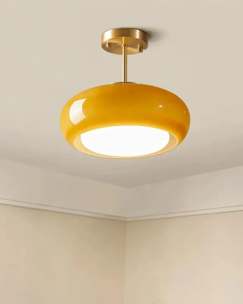Aurelin Inspired Gold Iron Glass Pendant Light By Elorin Euroselle